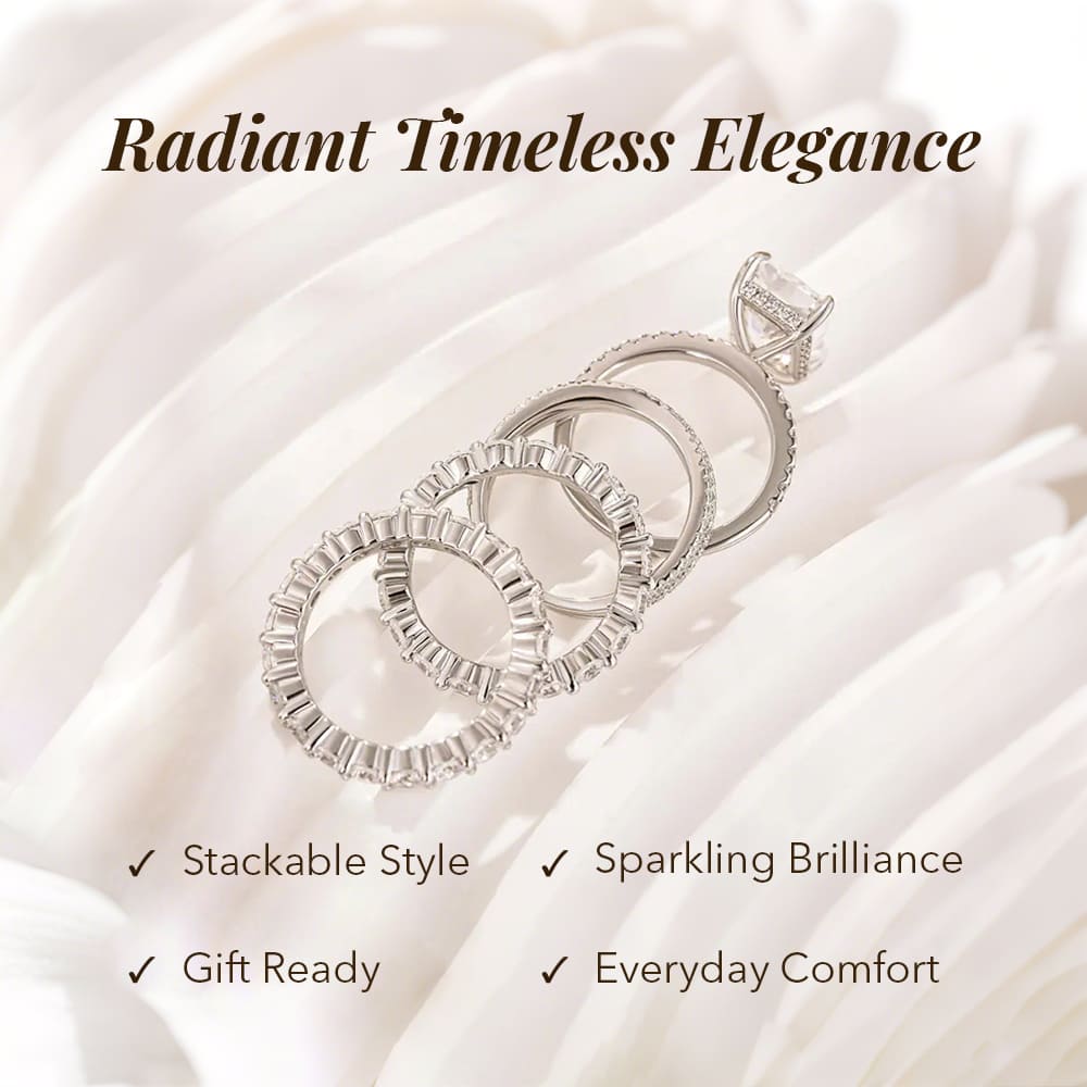 DaydreamStack – Sparkling Stacking Ring Set