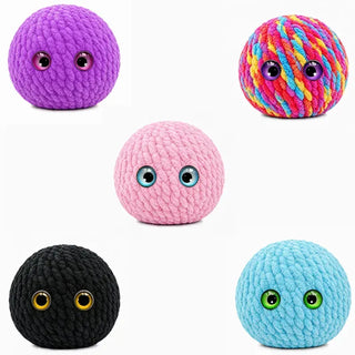 BubbleBuddy – 📦 Soft Handwoven Crochet Bubble Squishy Fidget Toy
