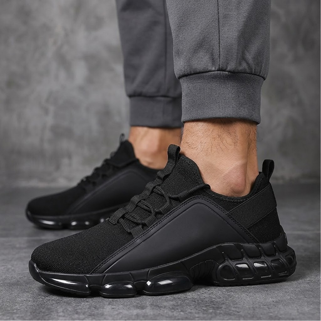 StrideCloud – 🔥🔥 Men’s Lightweight Breathable Low-Top Running Shoes
