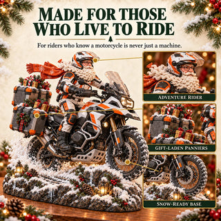 SantaRider – 🏍️🎅 Santa’s Ride Home Christmas Motorcycle Keepsake💨