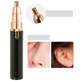 BrowGlide – ✂️🔥 Portable Electric Eyebrow Trimmer with Interchangeable Heads 🪒