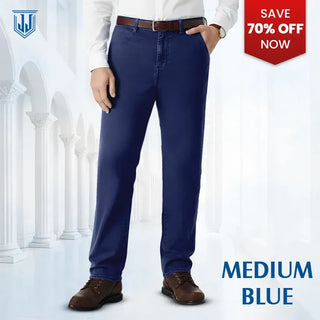 👖 EverFlex – Men's Classic Straight Fit Stretch Jeans, Comfortable Versatile Denim for Everyday Wear ✨