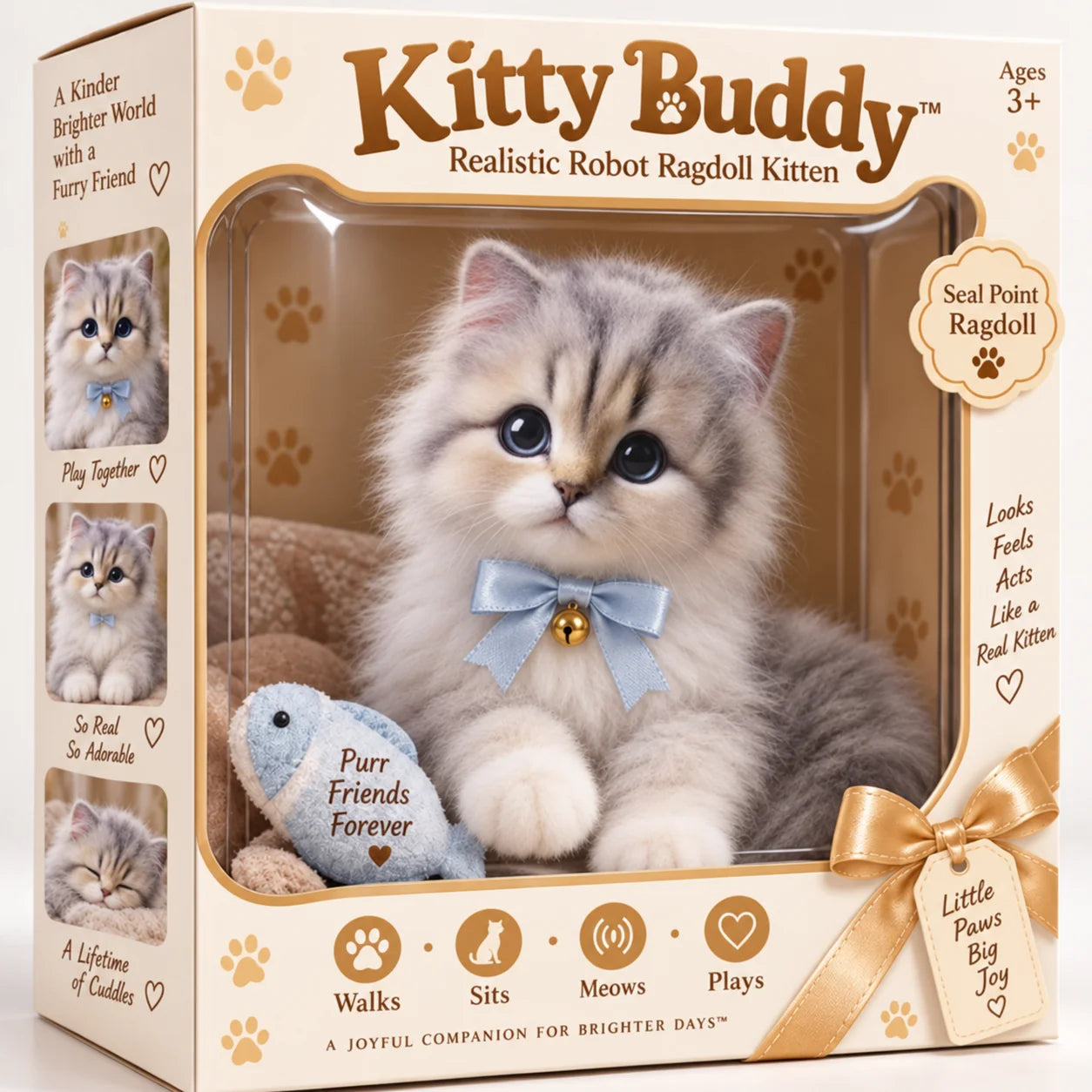 🐾 CuddleBuddy – Realistic Interactive Pet Companion