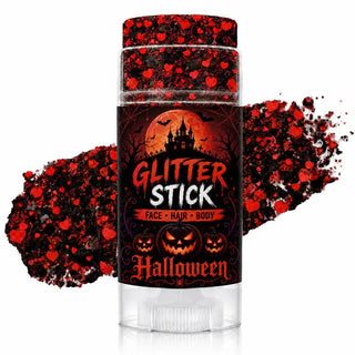 GlitzSwipe – 🎃 Halloween Glitter Stick for Face, Hair & Body