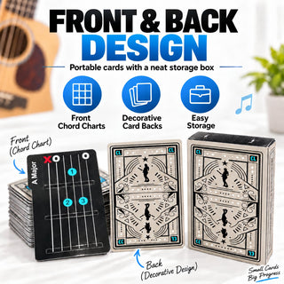 🎸✨ ChordDeck – Guitar Chord Learning Cards for Faster Chord Practice