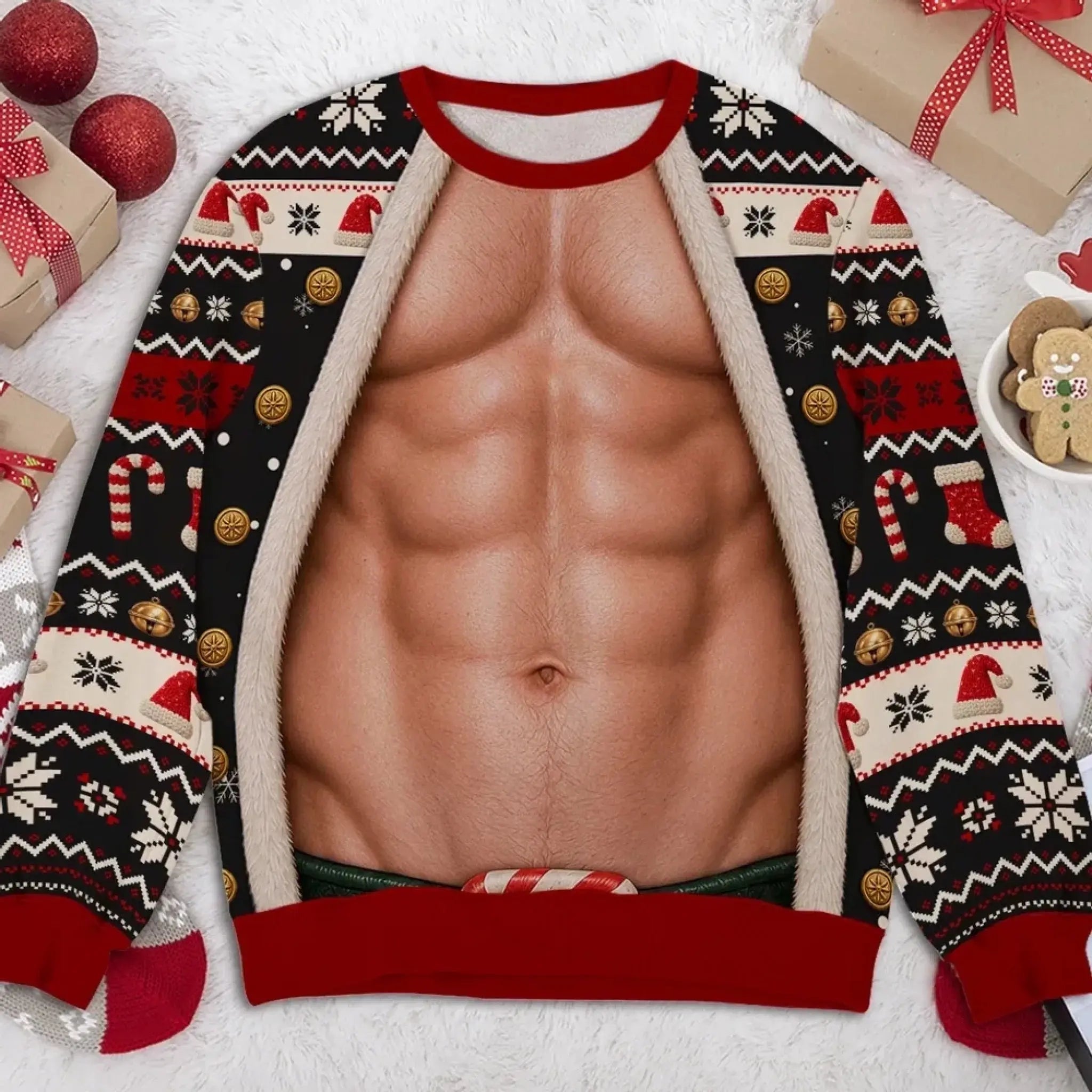 JollyPair – Funny Christmas All-Over-Print Sweatshirt