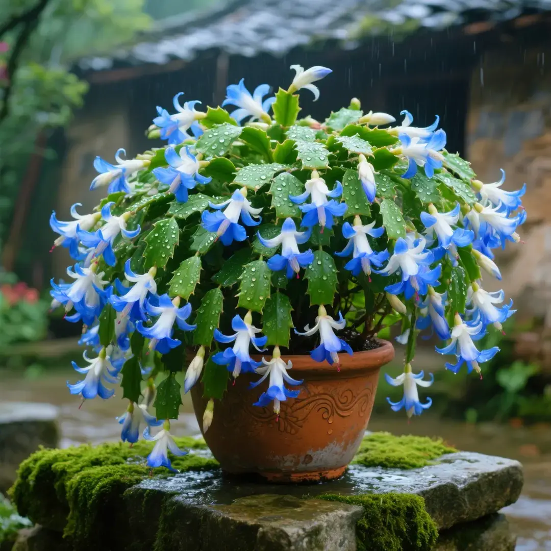 🦀CactusBloom – Mix Colors Schlumbergera Bulbs, Easy-Care Blooms in Every Shade, Even in Winter ❄️🌈