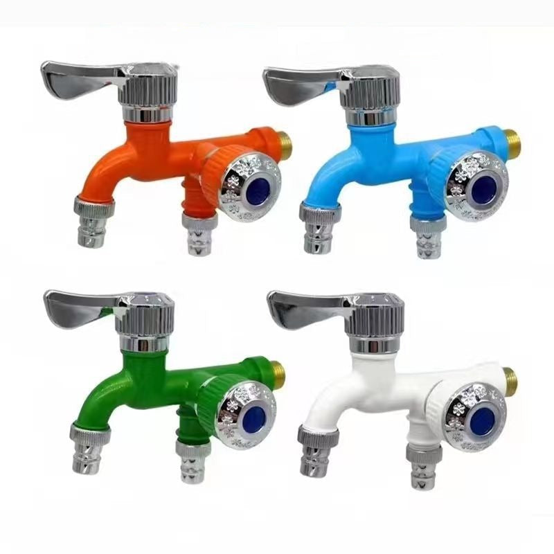 💧 TwinTap – Dual-Outlet Faucet with Two Independent Water Connections for Laundry, Garden & Everyday Cleaning