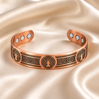 CopperEase – Women's Magnetic Copper Bracelet