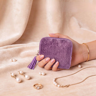 GemNest – Tangle-Free Chenille Jewelry Travel Case