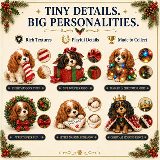 CavaCountdown – ⏰🐶 24 Days of Cavalier Christmas Advent Calendar 2026 with 24 Collectible Cavalier Surprises
