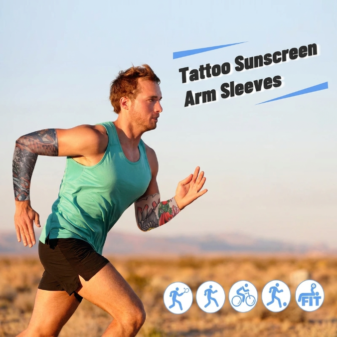 InkShade – Ultra-Thin Sun Protection Tattoo Arm Sleeves