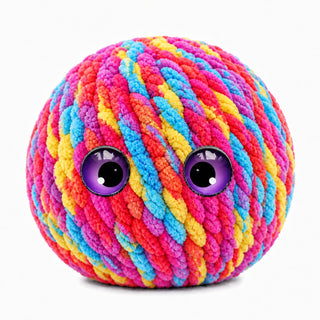 BubbleBuddy – 📦 Soft Handwoven Crochet Bubble Squishy Fidget Toy