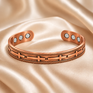 CopperEase – Women's Magnetic Copper Bracelet