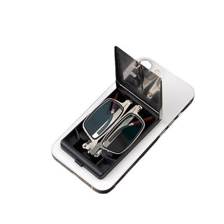 PocketSight – Foldable Blue-Light Reading Glasses with Magnetic Phone Case & Stand
