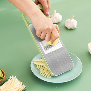 🔪 PrepBlade – Multifunctional Vegetable Chopper with Hand Guard, 5 Blades & Non-Slip Base