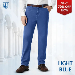 👖 EverFlex – Men's Classic Straight Fit Stretch Jeans, Comfortable Versatile Denim for Everyday Wear ✨