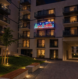 🎅💡PixelCurtain – Smart Christmas Curtain Lights with App-Controlled DIY Animated LED Display