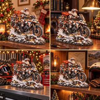 SantaRider – 🏍️🎅 Santa’s Ride Home Christmas Motorcycle Keepsake💨