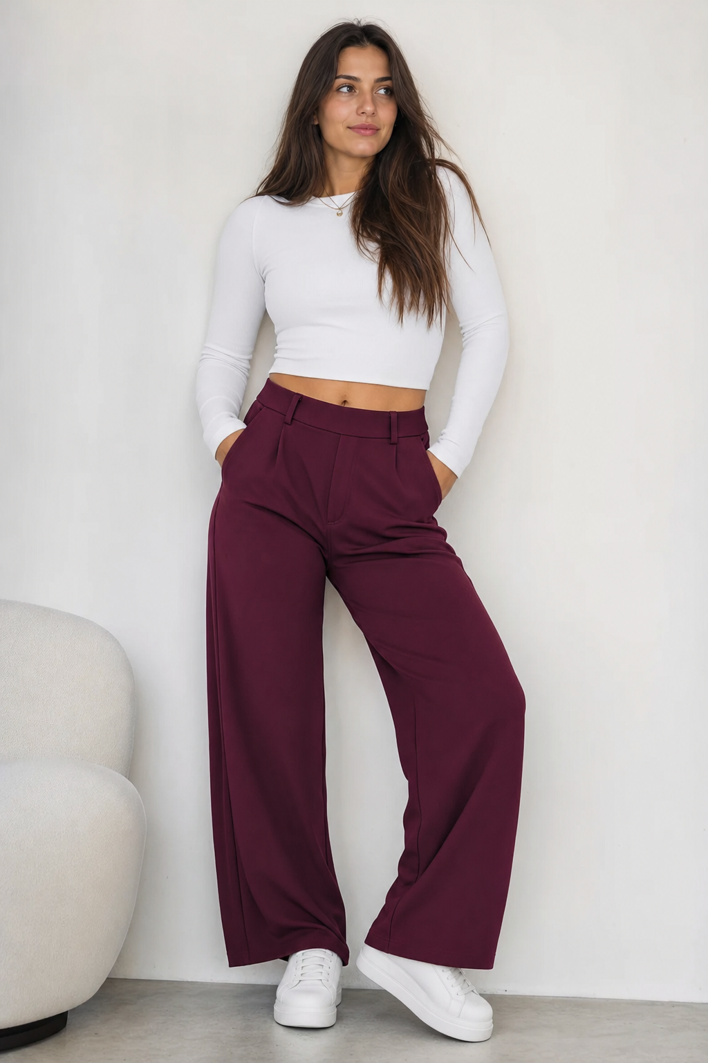 FlowEase – Women's Wide-Leg Pants