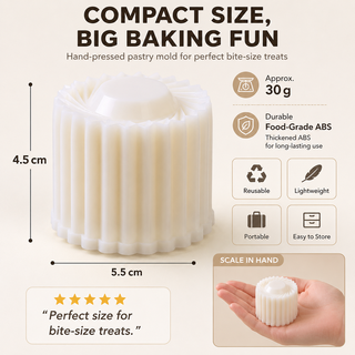 SwirlPress – Creative Double-Ended Pastry Mold