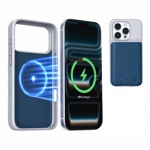 Power case for iphone 18/17/16 pro max couple gift Compact Charging Kit type-c smartphones lightweight Dual Charging power banks
