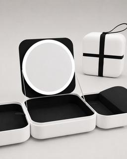 GlowCase – Travel Makeup Bag with Built-In LED Mirror