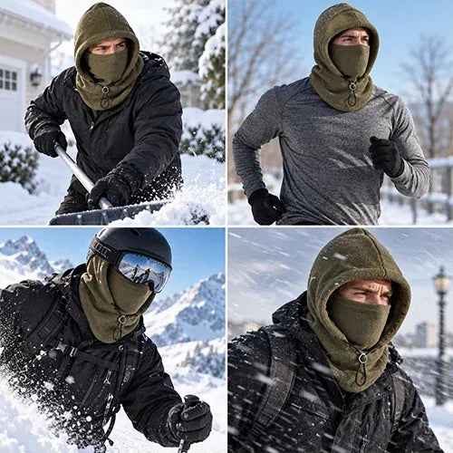 ❄FleeceShield – Double-Layer Integrated Mask Hat🧢