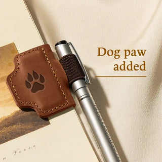 🔥Personalized Magnetic Leather Pen Holder Bookmark
