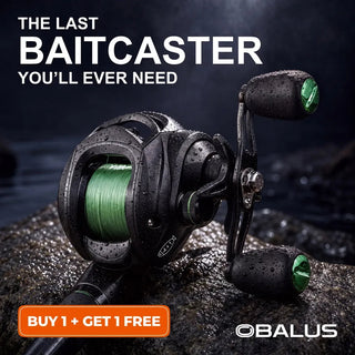 CastClean – Anti-Backlash Magnetic-Brake Baitcasting Reel, Buy One Get One Free