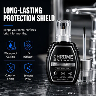 ChromeShine – Professional Chrome Repair Pen ✨ for Scratches, Oxidation & Dull Surfaces