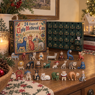 🐈🏰 OddKingdom – 24 Days of Ugly Medieval Cats Advent Calendar