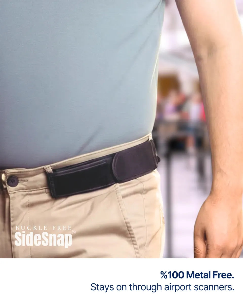 LoopLock – Buckle-Free Elastic Side Belts, Pair
