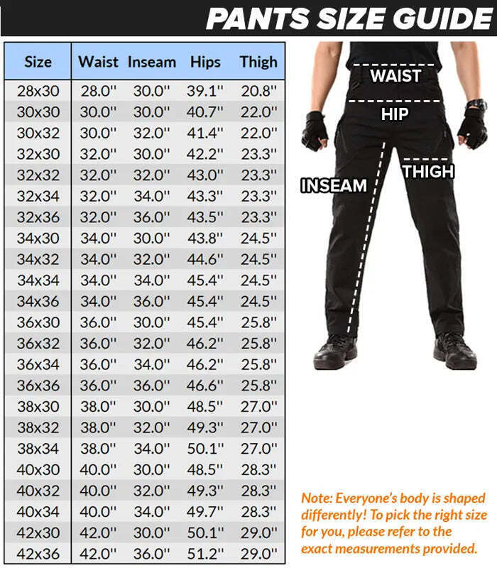 ✨Clearance Sale 50% OFF - Tactical Waterproof Pants,Buy 2⚡Free Shipping⚡