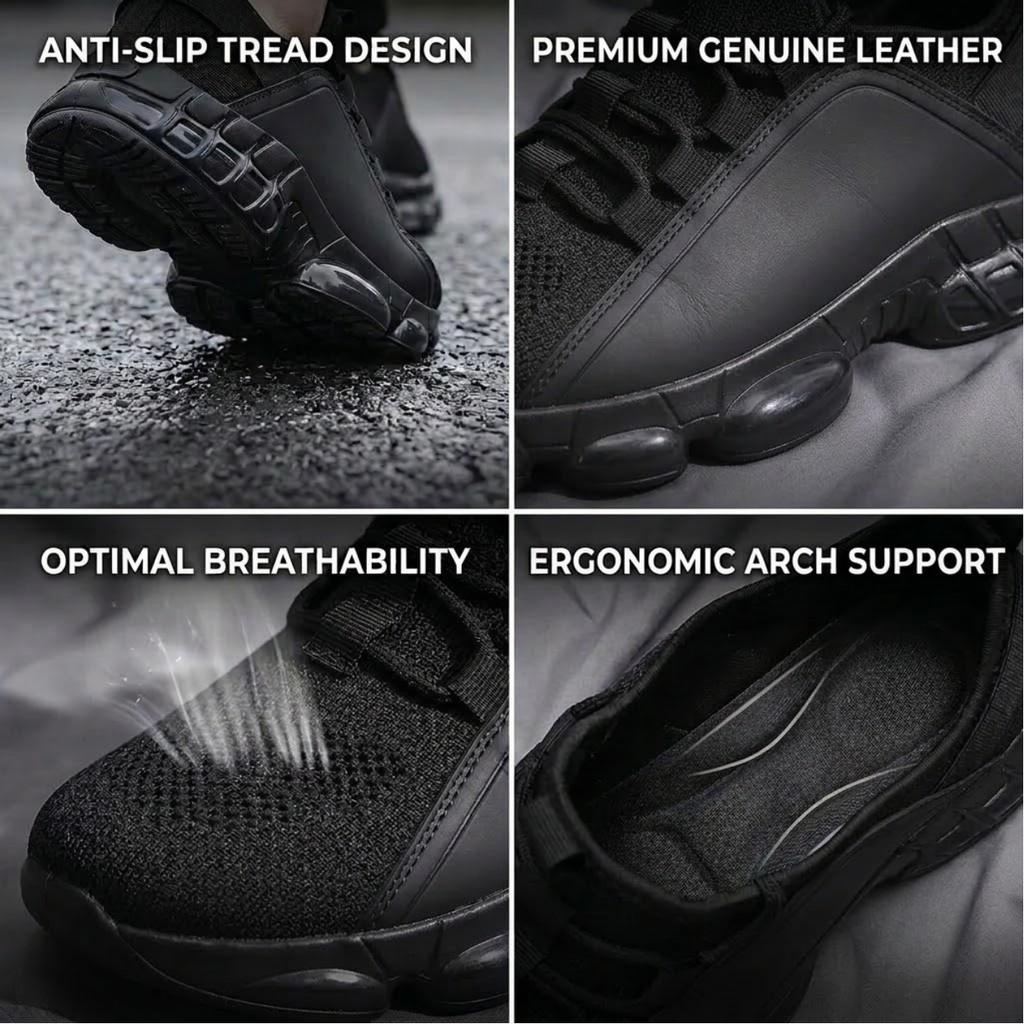 StrideCloud – 🔥🔥 Men’s Lightweight Breathable Low-Top Running Shoes