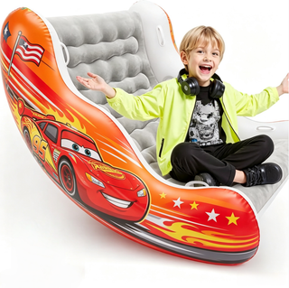 CloudRocker – Kids' Inflatable Rocking Chair for Reading, Relaxing & Play (Ages 3-8)