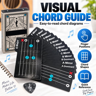 🎸✨ ChordDeck – Guitar Chord Learning Cards for Faster Chord Practice