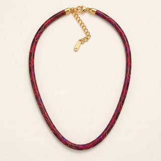 SerpentGleam – Reversible Statement Necklace