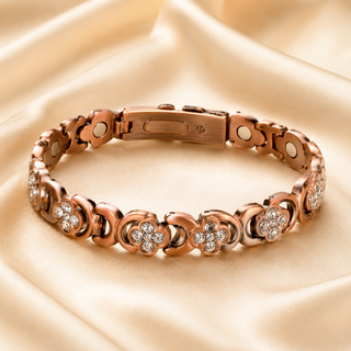 CopperEase – Women's Magnetic Copper Bracelet