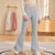 Kid Cross Waist Flare Yoga Pants – High Waist Tummy Control Bell Bottom Leggings