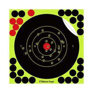 StickShot – 8 x 8 in (20.3 x 20.3 cm) Self-Adhesive Peel & Stick Shooting Targets