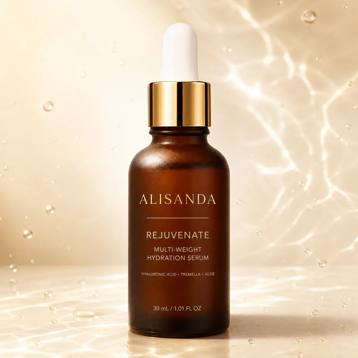 DewLayer – Multi-Weight Hyaluronic Hydration Serum with Tremella & Aloe, 30 mL
