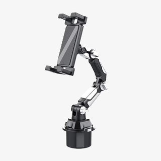 CupPerch – Adjustable Cup Holder Phone & Tablet Car Mount with 360° Rotation