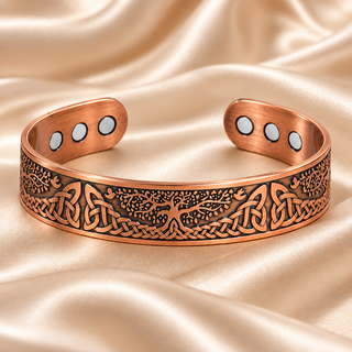 CopperEase – Women's Magnetic Copper Bracelet