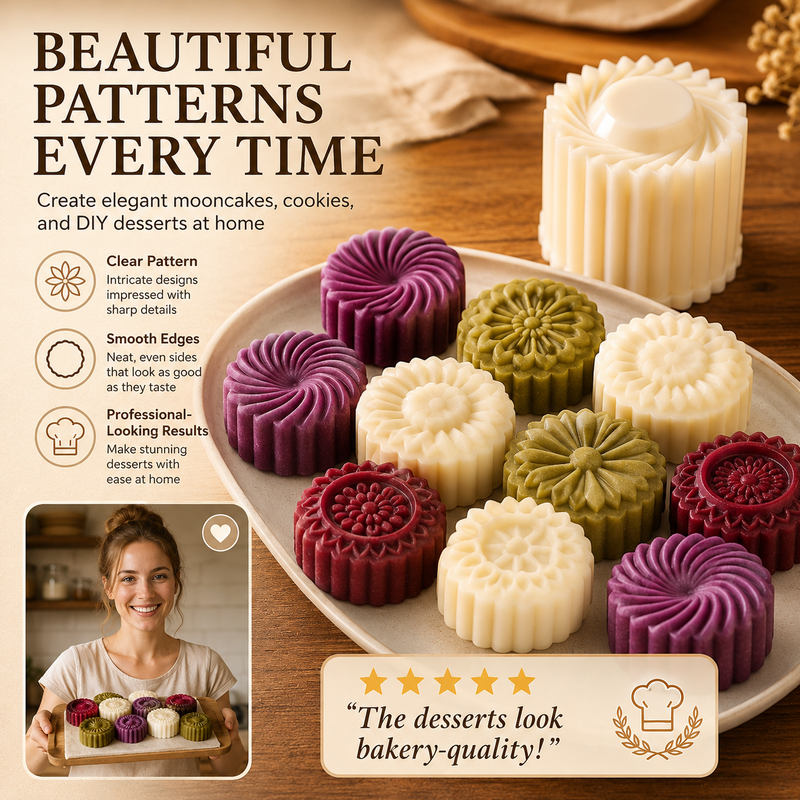 SwirlPress – Creative Double-Ended Pastry Mold
