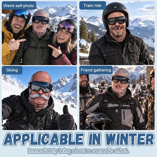 Multiple funny face styles available