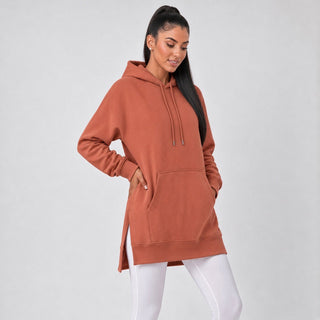 CozyDrape – Oversized Hoodie Dress