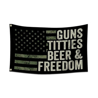 FreedomBanner – American Flag Pattern Garden Flag without Flagpole