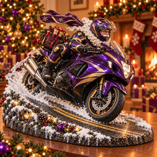 SantaRider – 🏍️🎅 Santa’s Ride Home Christmas Motorcycle Keepsake💨