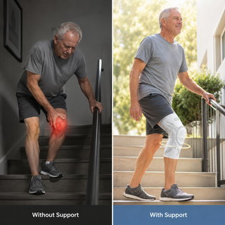 KneeLock – Adjustable Sports Knee Support Brace with Dial Fit